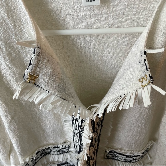 ST. JOHN COLLECTION Claire cropped jacket - Picture 7 of 11